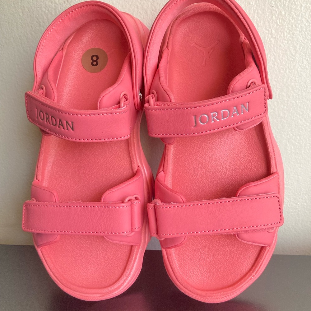 Jordan Coral Velcro Strap Sandals Women’s Size 8